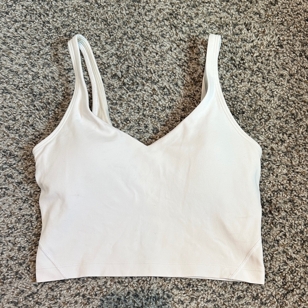 lululemon athletica Cream Camisole Top